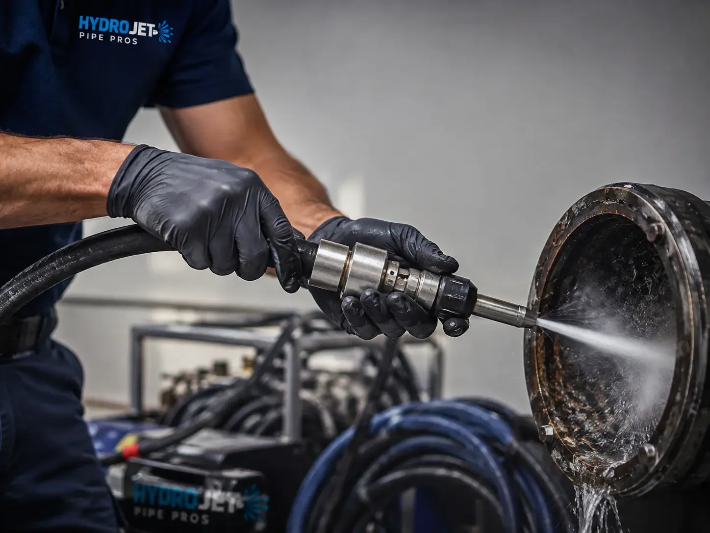 Hydro Jet Pipe Descaling in Grass Valley, CA
